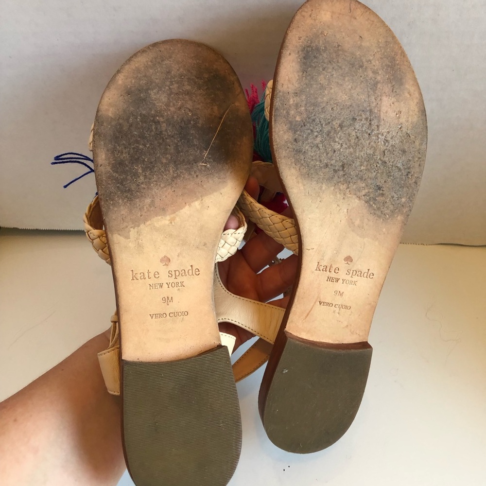 Kate spade sunset strappy pompom sandals - Picture 14 of 14